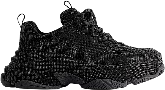 Balenciaga Triple S “Black Rhinestone”