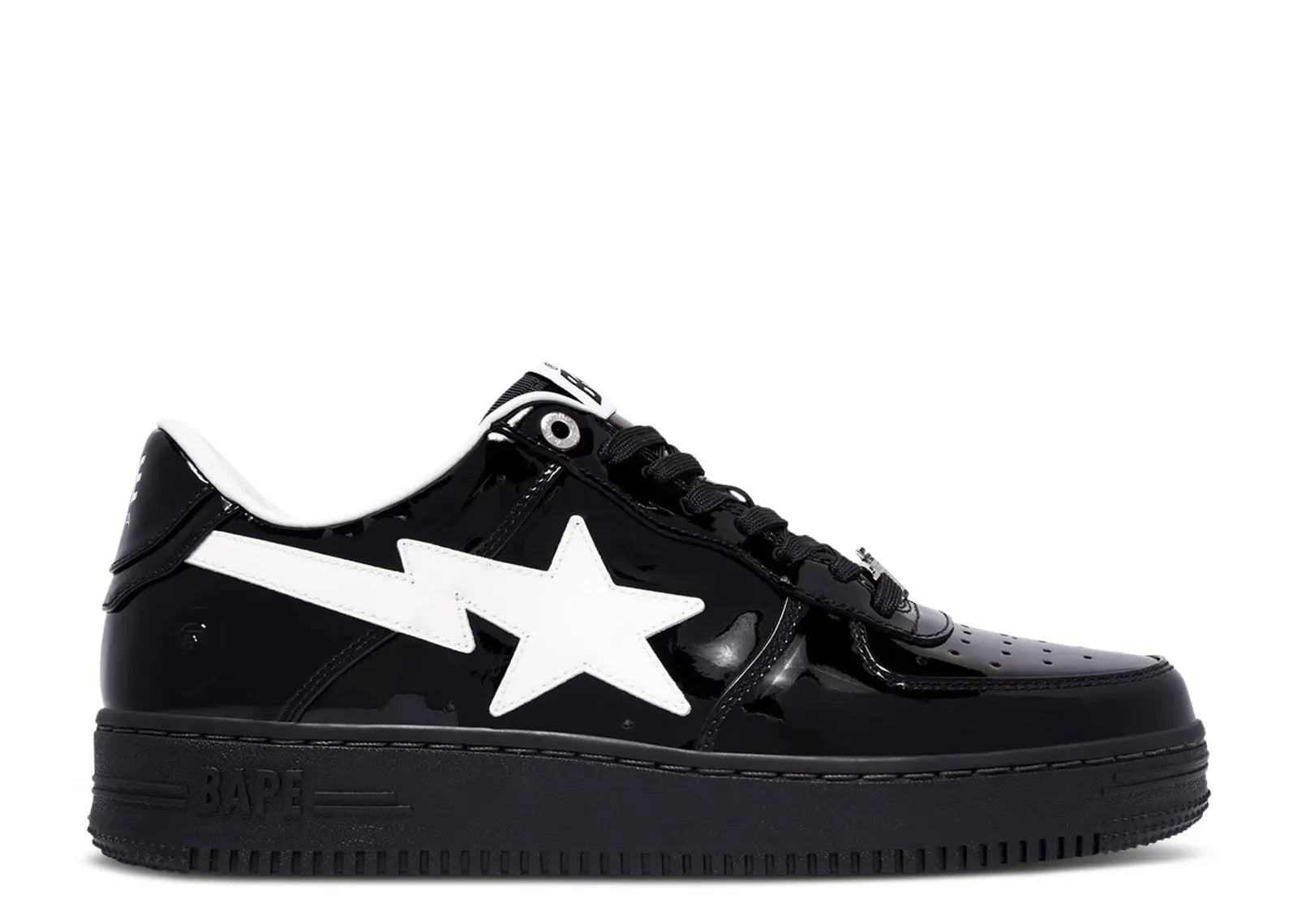 Bapesta Low “Black & White”