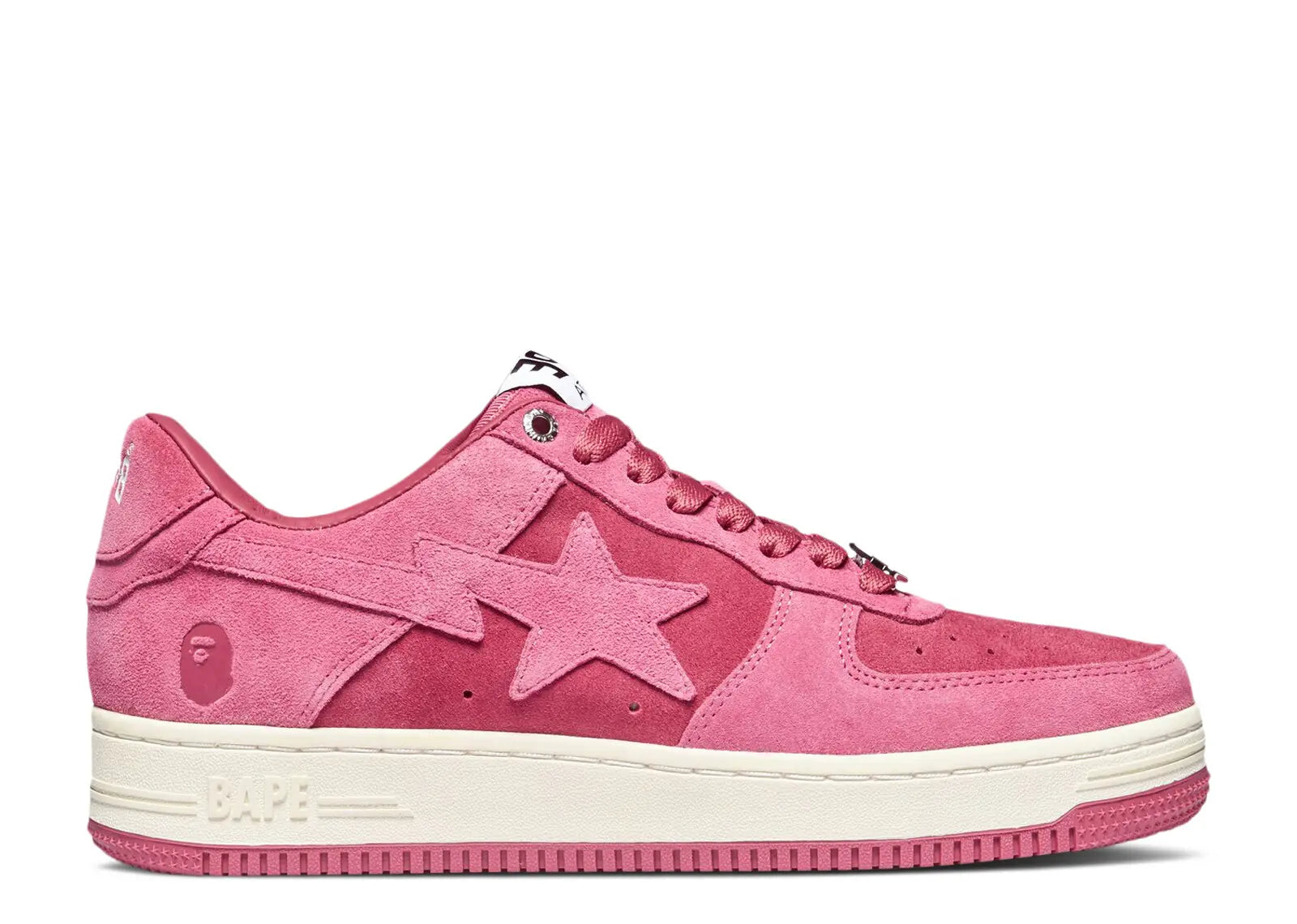 Bapesta Low “Pink Velvet”