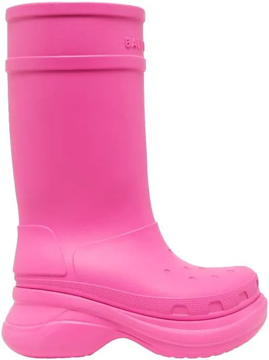 Balenciaga X Crocs Boots Collab “Pink”